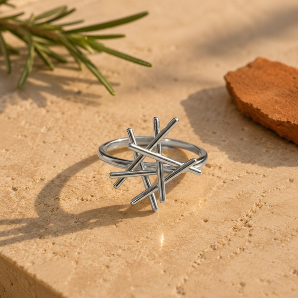 Gràcia Ring · Silber
