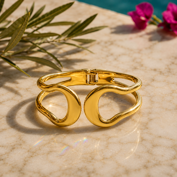 Riviera Armreif · Gold