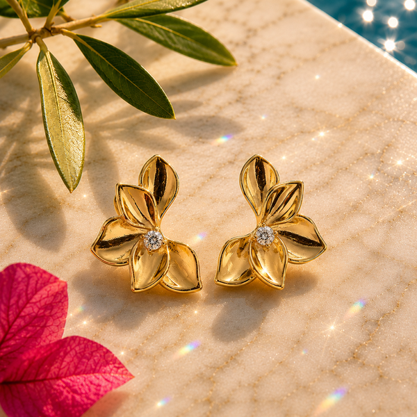 Larvotto Ohrringe · Gold
