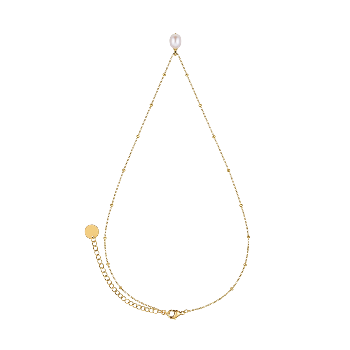 Halskette Damen Gold Camille in Gold mit Geschenkbox