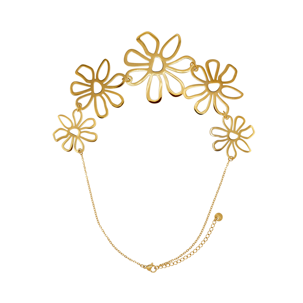 Halskette Damen Gold Arna in Gold mit Geschenkbox