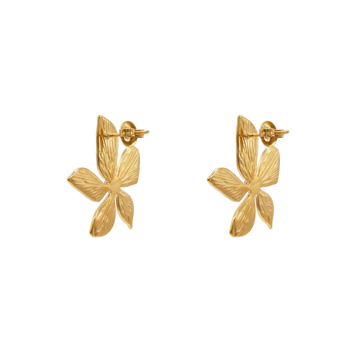 Ohrringe Damen Edelstahl Levia in Gold - in der Heideman Geschenkbox