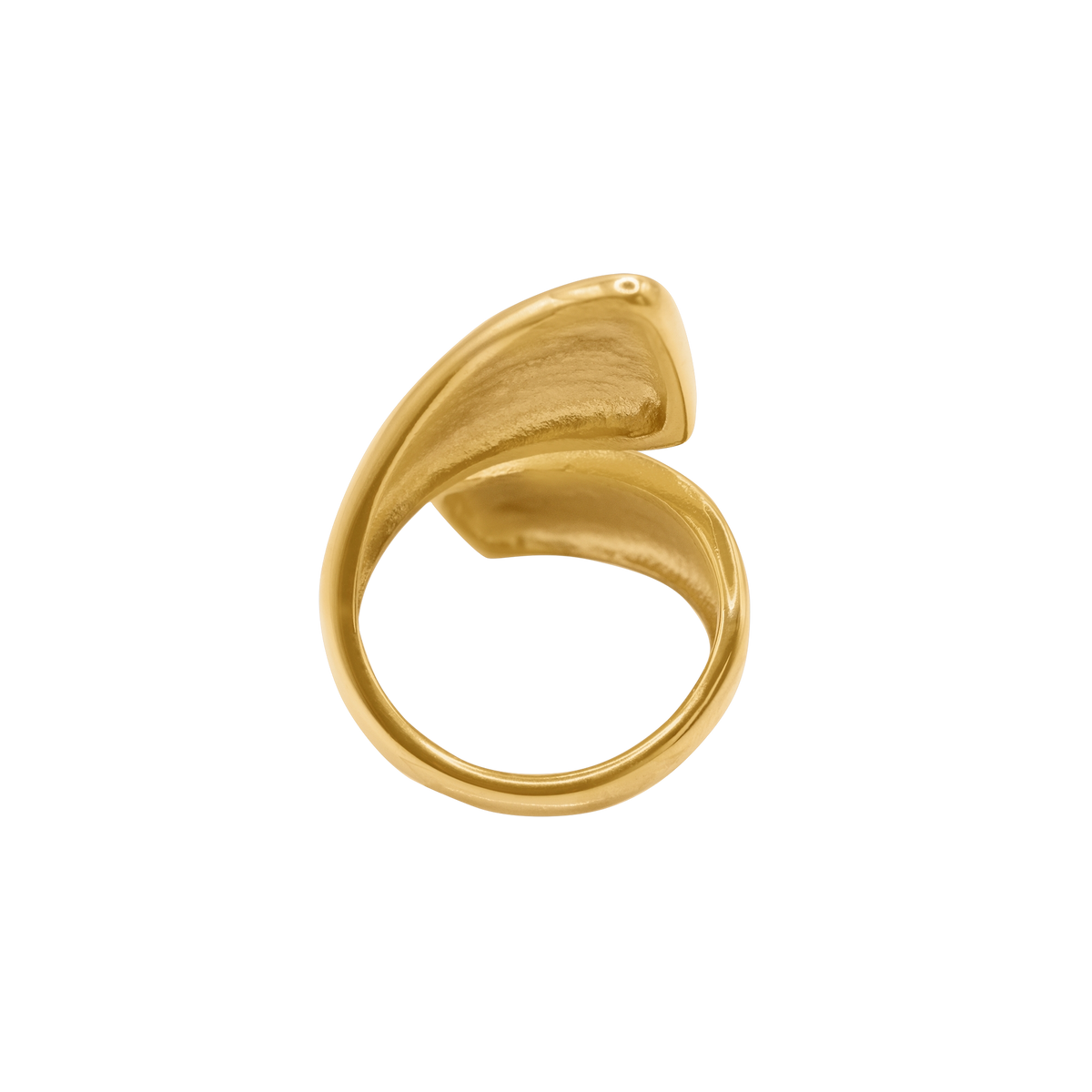 Ring Damen Gold Livana in Gold – gestylt kombiniert zum Outfit