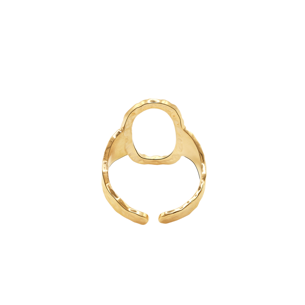 Ring Damen Gold Selene in Gold – gestylt kombiniert zum Outfit