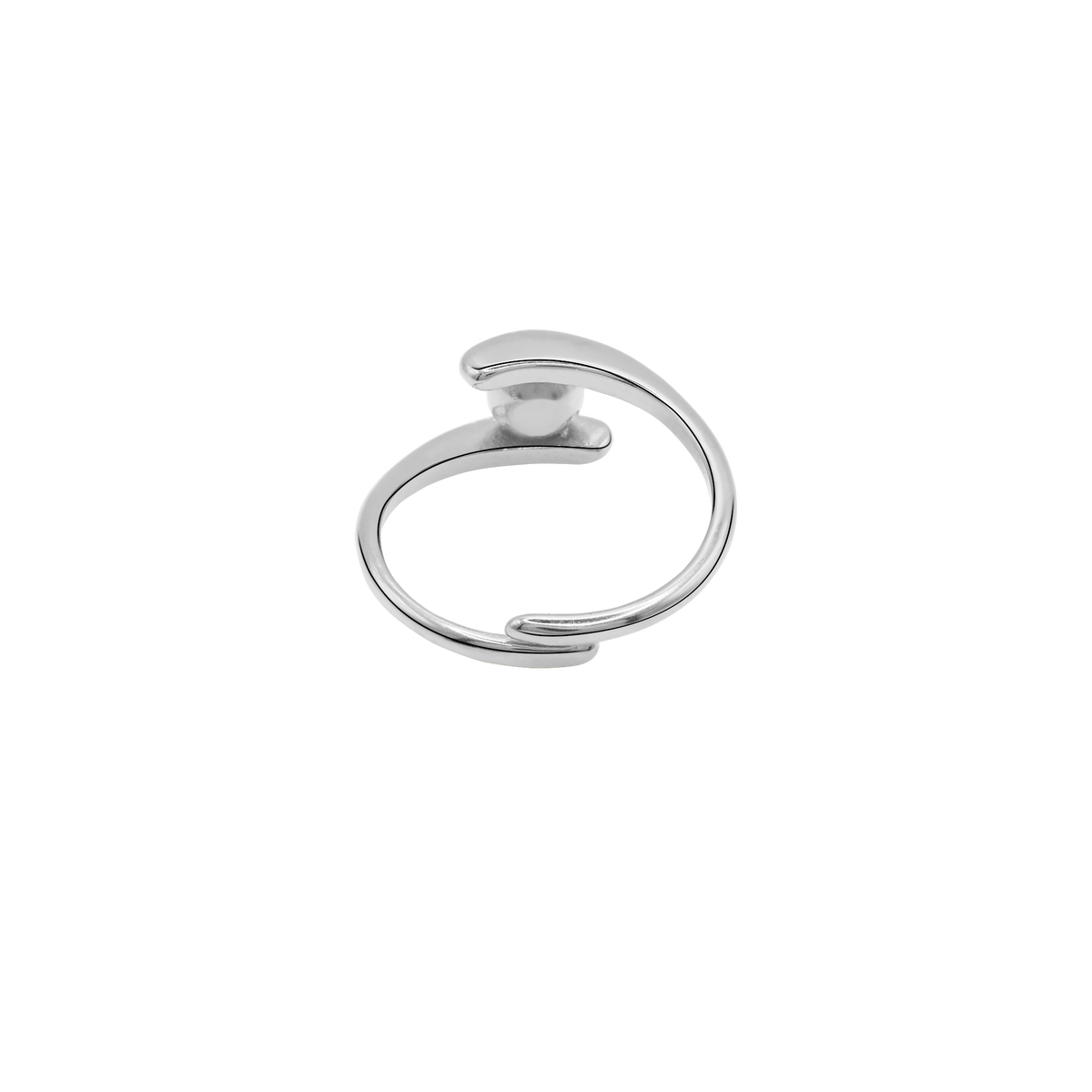 Ring Damen Silber Kalina in Silber – gestylt kombiniert zum Outfit
