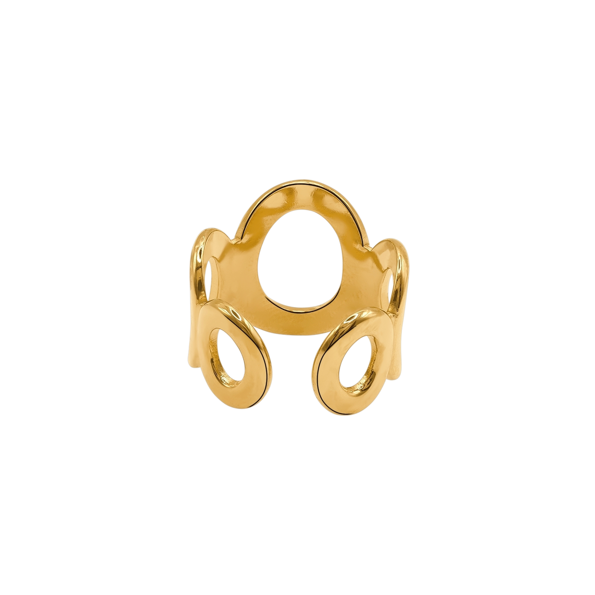 Ring Damen Gold Bellamy – gestylt