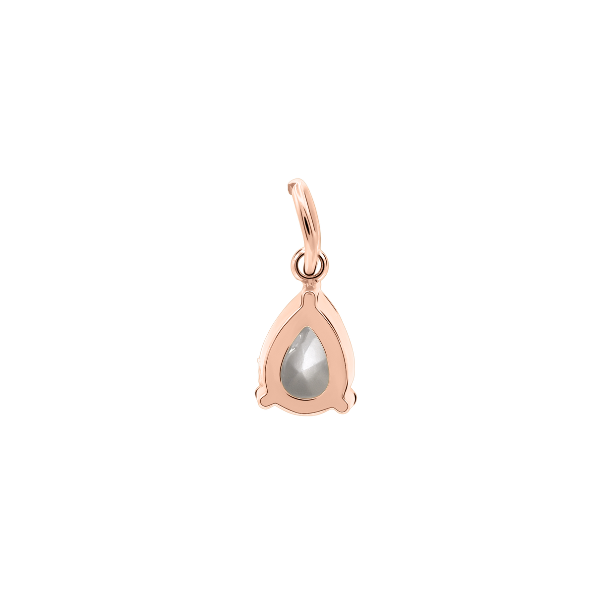 Charm Damen Edelstahl Malys in Rose mit Maßangaben