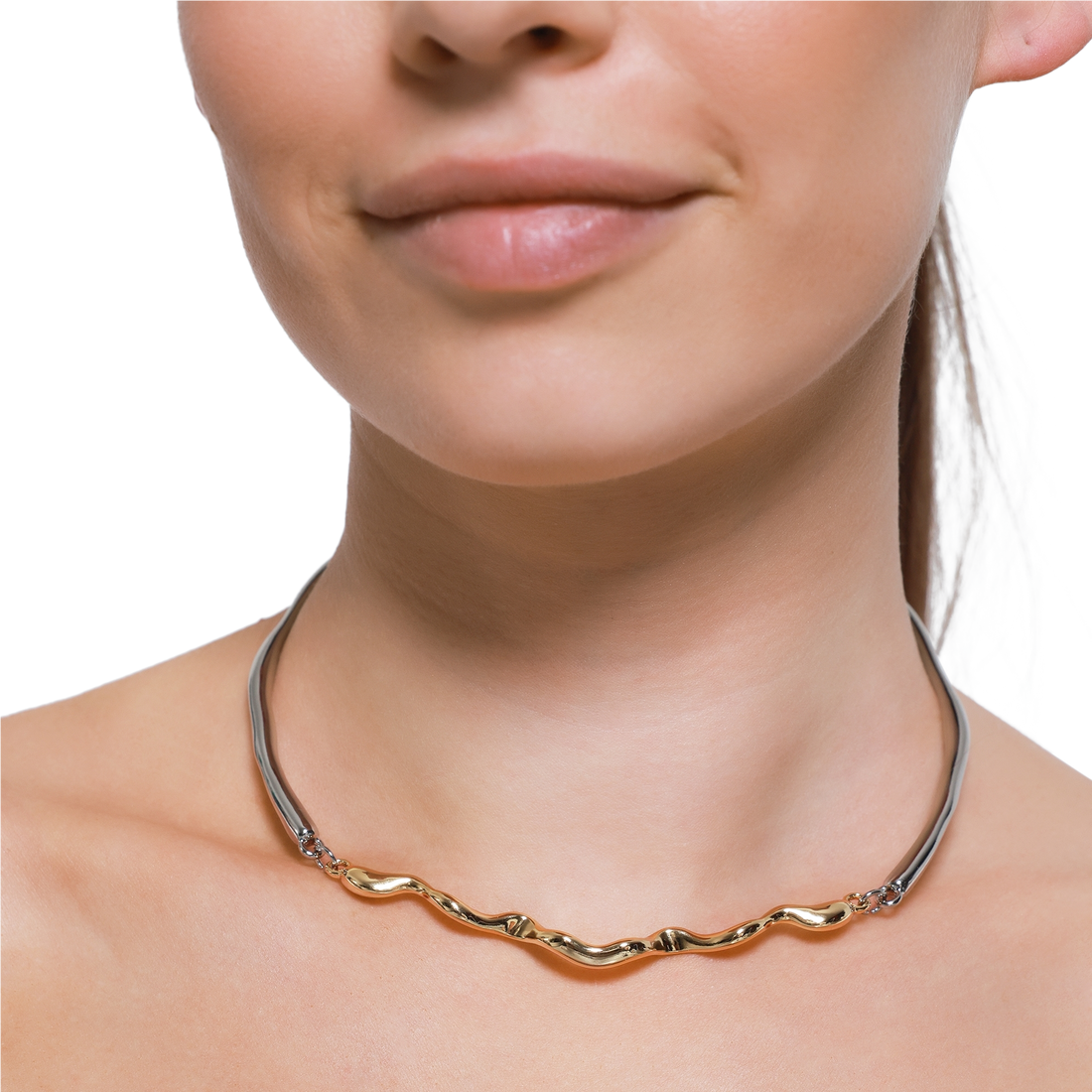Moderne Goldkette im minimalistischen Design entdecken
