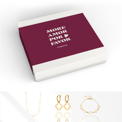 Geschenkbox Loveletter Kleeblatt