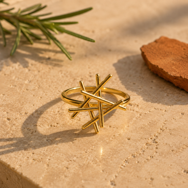 Gràcia Ring · Gold