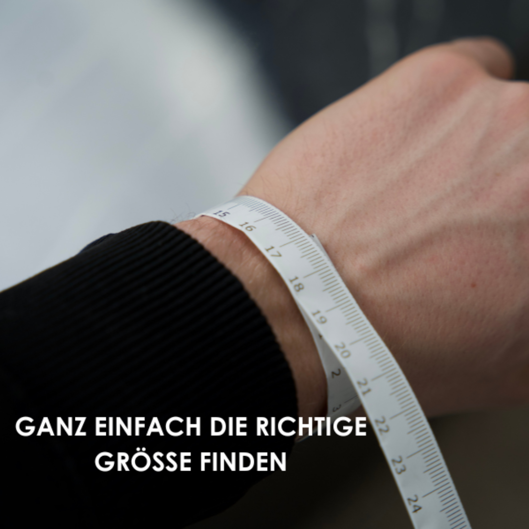 Hier findest du die Antwort auf die perfekte Armbandlänge