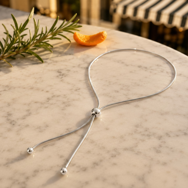 Navigli Fußkette · Silber