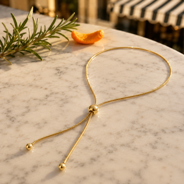 Navigli Fußkette · Gold