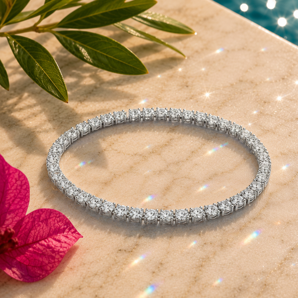 Port Hercule Armband · Silber