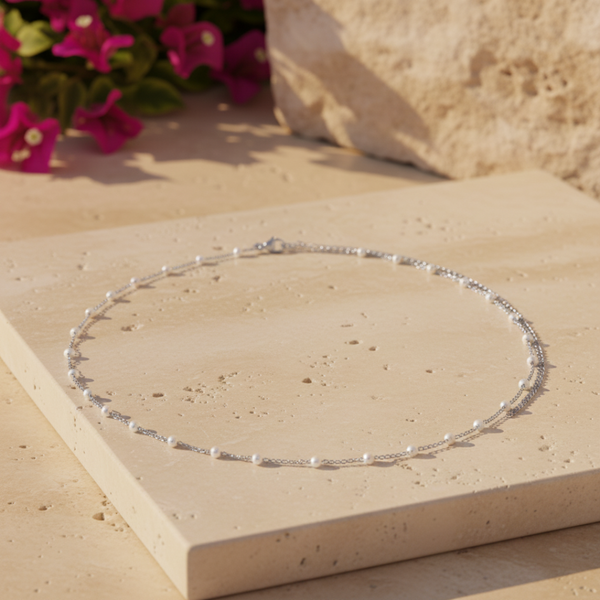Anacapri Bauchkette · Silber