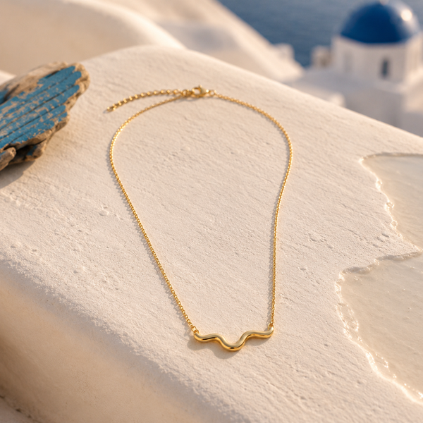 Oia Kette · Gold