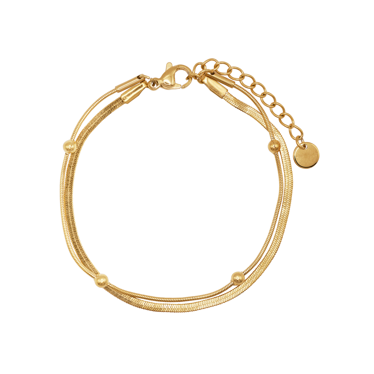 Armband Damen Gold Medea in Gold Produktansicht