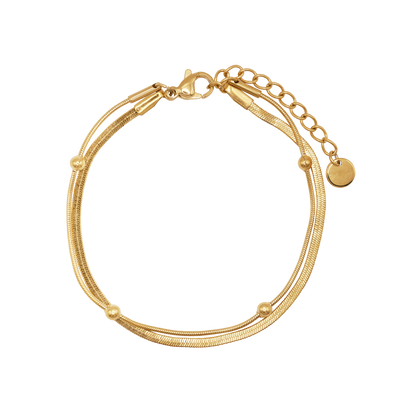 Armband Damen Gold Medea in Gold Produktansicht
