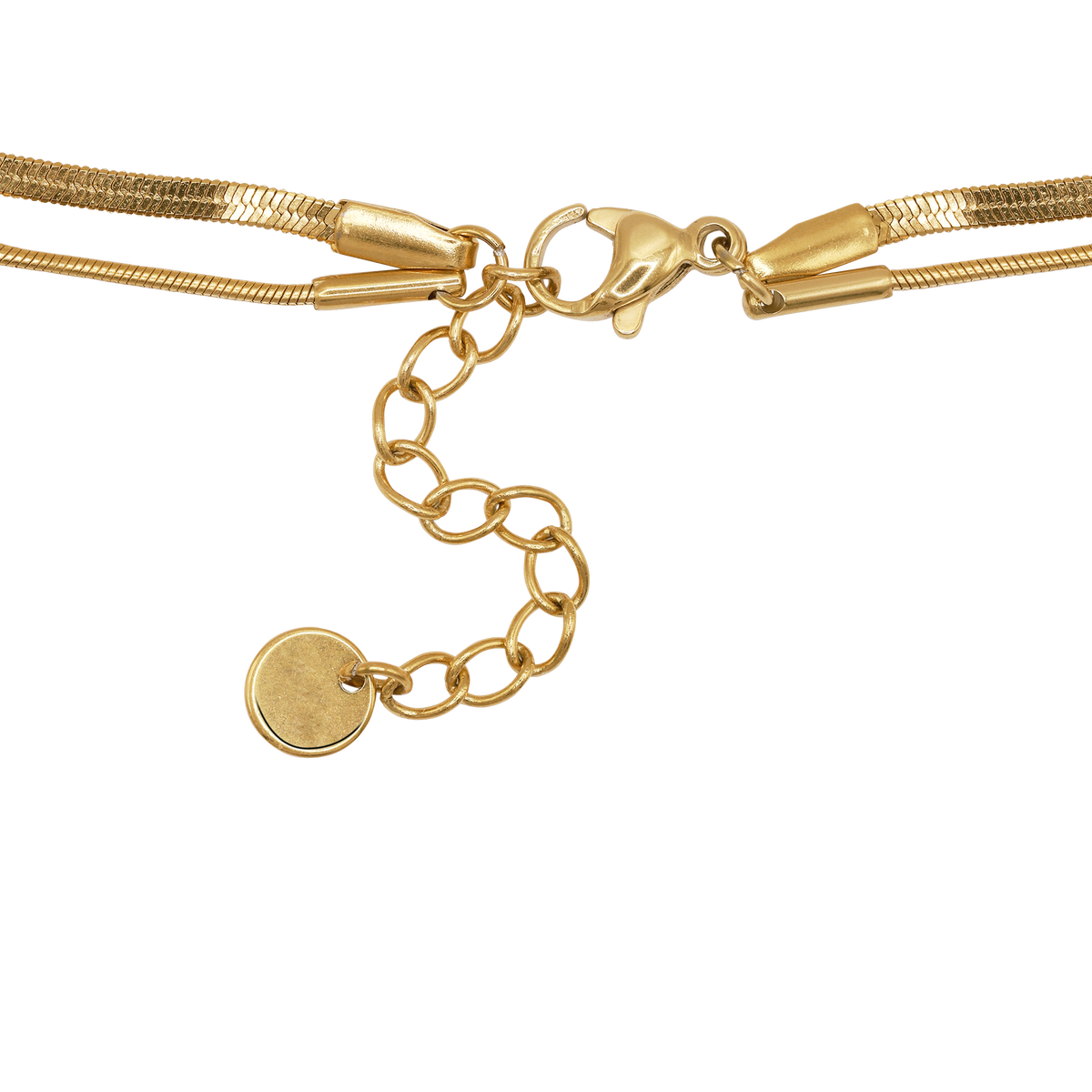 Armband Damen Gold Medea in Gold stilvoll zum Outfit gestylt