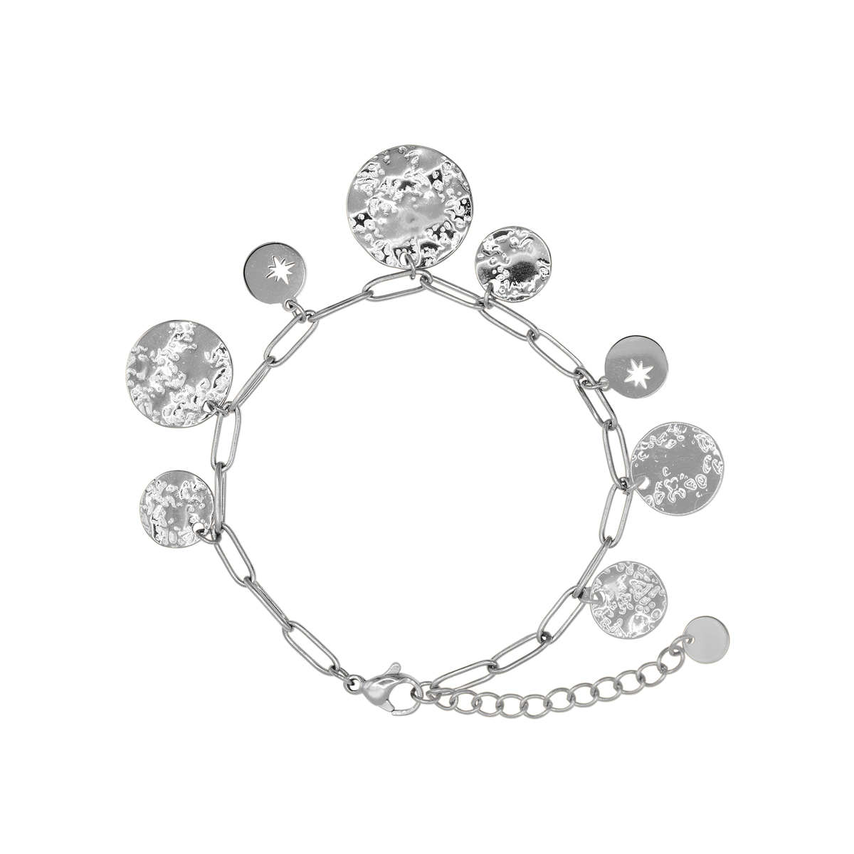 Armband Damen Edelstahl Selene Silber in Geschenkbox