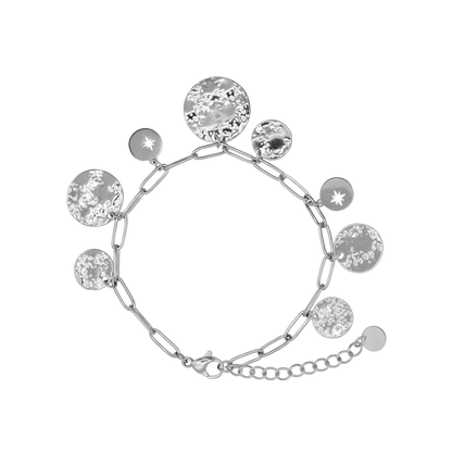 Armband Damen Edelstahl Selene Silber in Geschenkbox