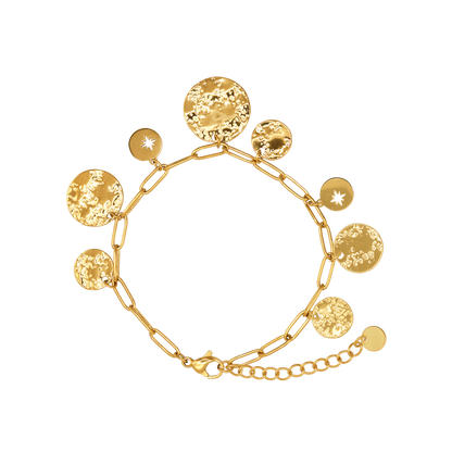 Armband Damen Edelstahl Selene Gold in Geschenkbox