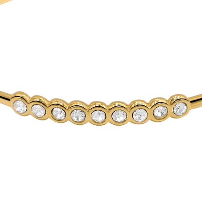 Armband Damen Gold Julea in Gold offene Form im Detail