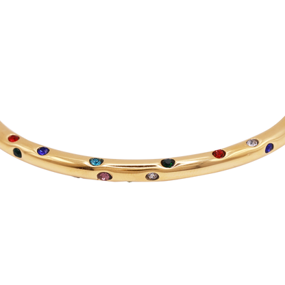 Armband Damen Gold Aino in Gold offene Form im Detail