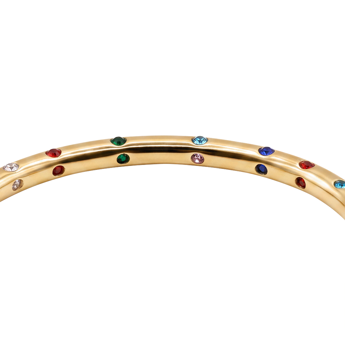 Armband Damen Gold Aino in Gold stilvoll zum Outfit gestylt