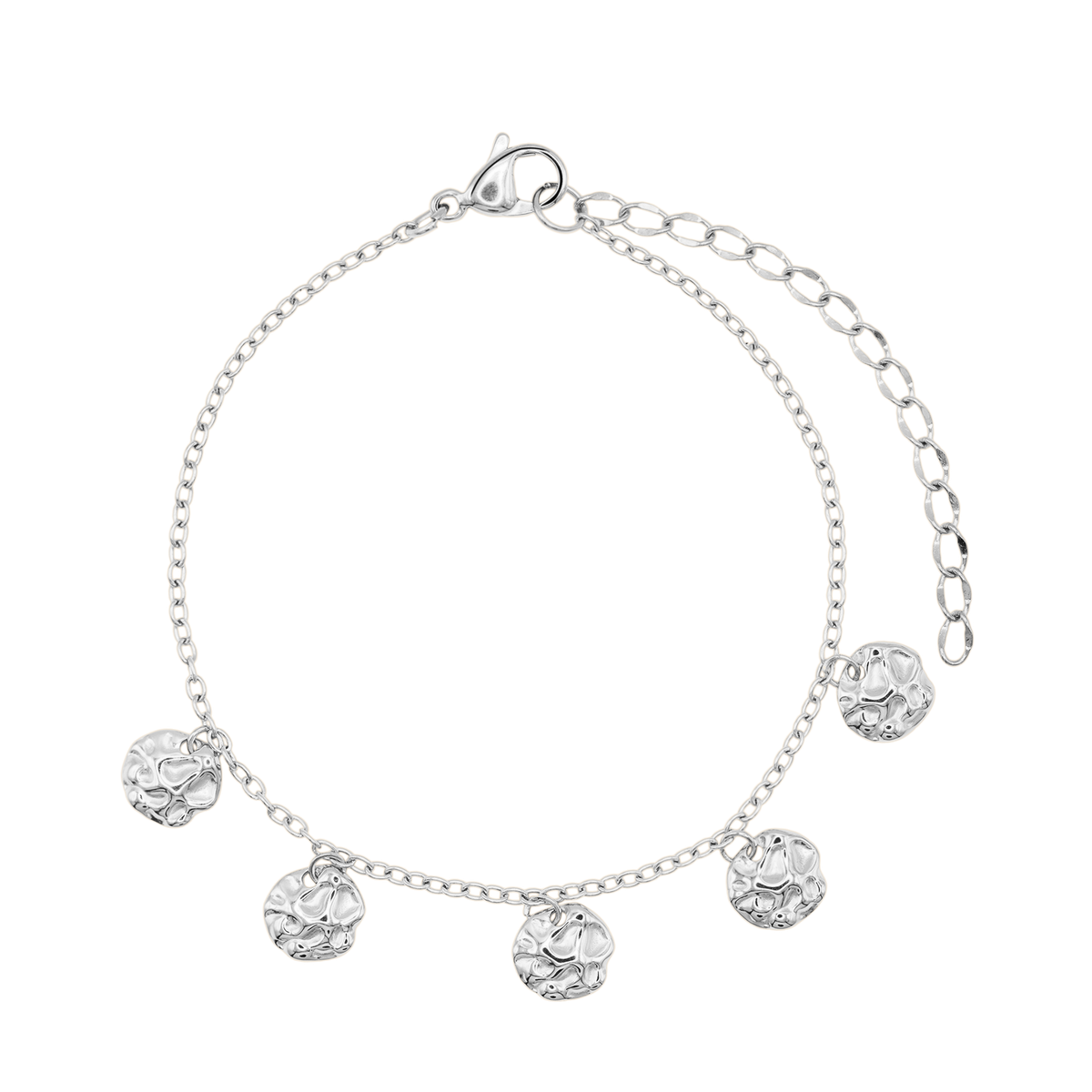 Armband Damen Edelstahl Celeste in Silber mit Anhaengern - Produktbild