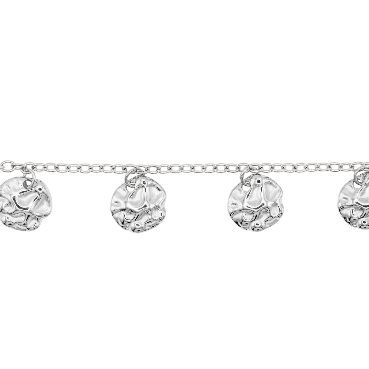 Armband Damen Edelstahl Celeste in Silber - Verschluss im Detail