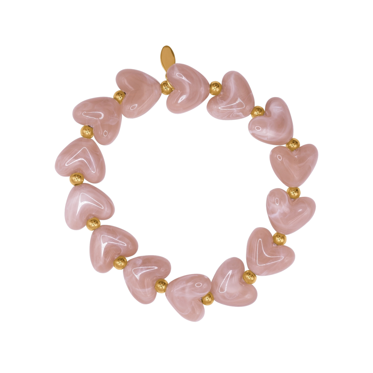 Armband Damen Edelstahl Ariadne Gold Greige in der Geschenkbox