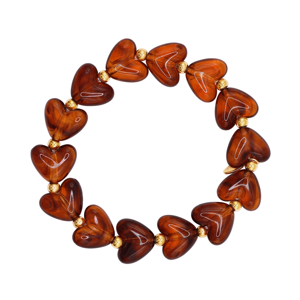 Armband Damen Edelstahl Ariadne Gold Crystal Gold Shadow in der Geschenkbox