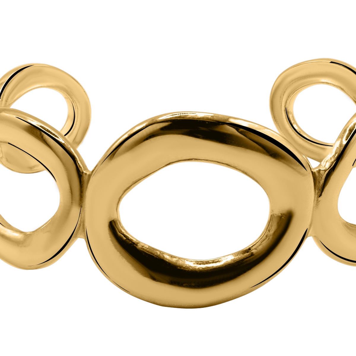Damen Armband Eleonora Gold stilvoll kombiniert