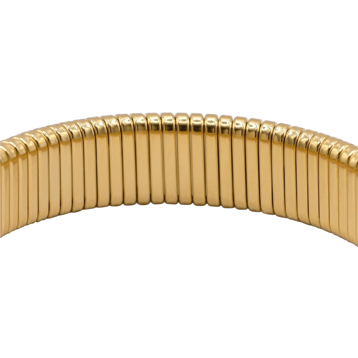 Armband Damen Edelstahl Alessa Gold gestylt zum Outfit