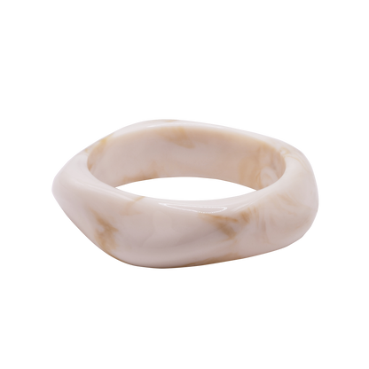 Armband Damen Resin Lavinia in Silk als breiter Armreif - Produktbild