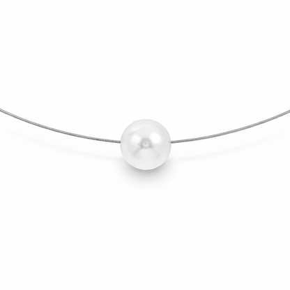 Kette mit weißer Perle