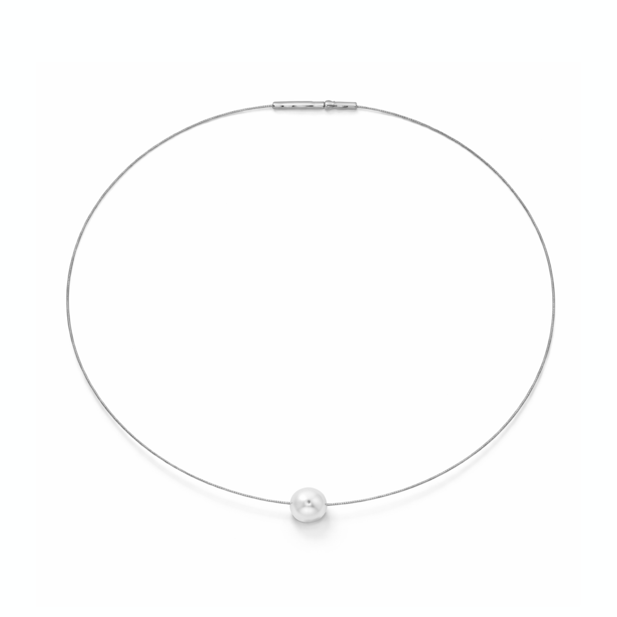 Kette mit weißer Perle