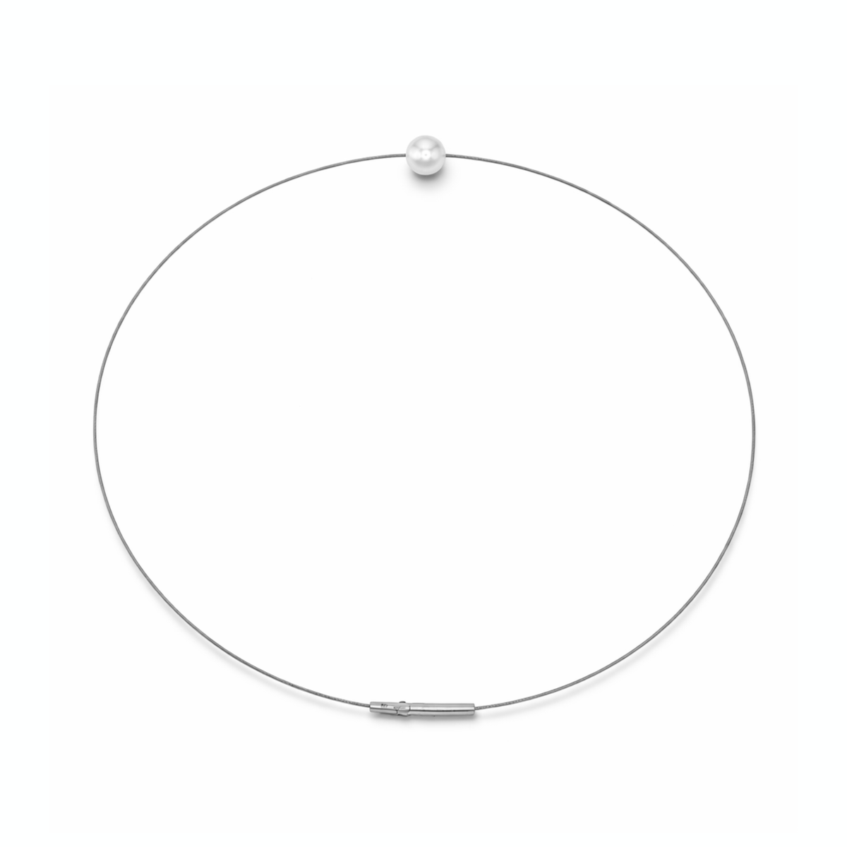 Kette mit weißer Perle