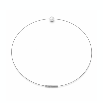 Kette mit weißer Perle