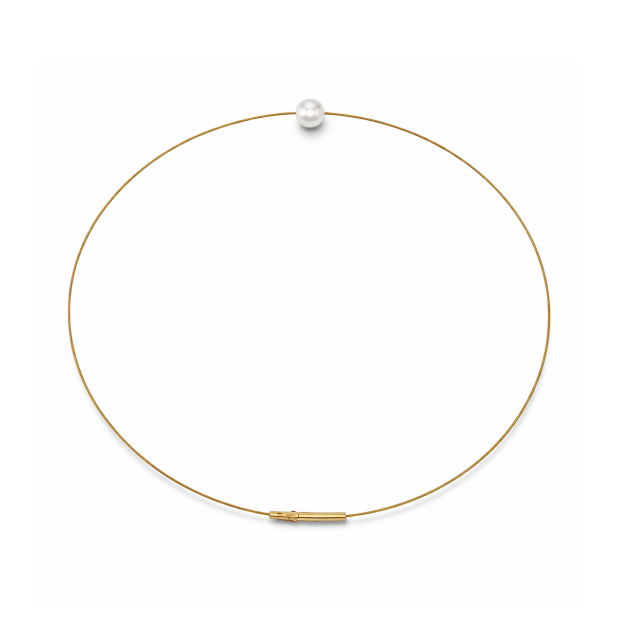 Kette mit weißer Perle