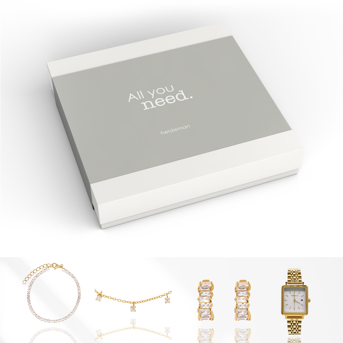 Geschenkbox All you need Stein