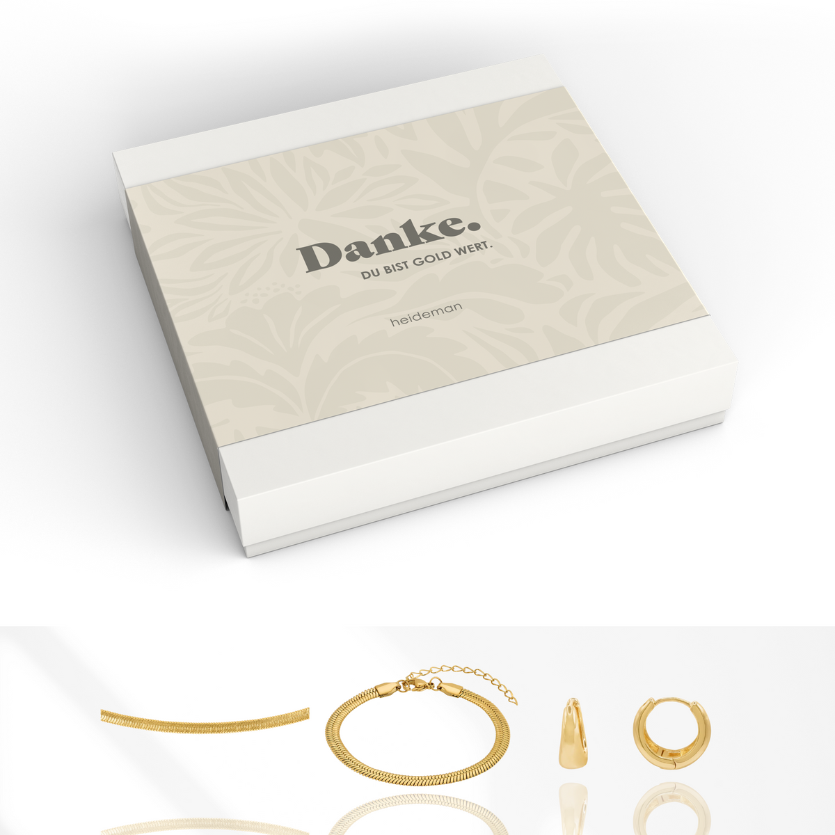 Geschenkbox Danke Basic