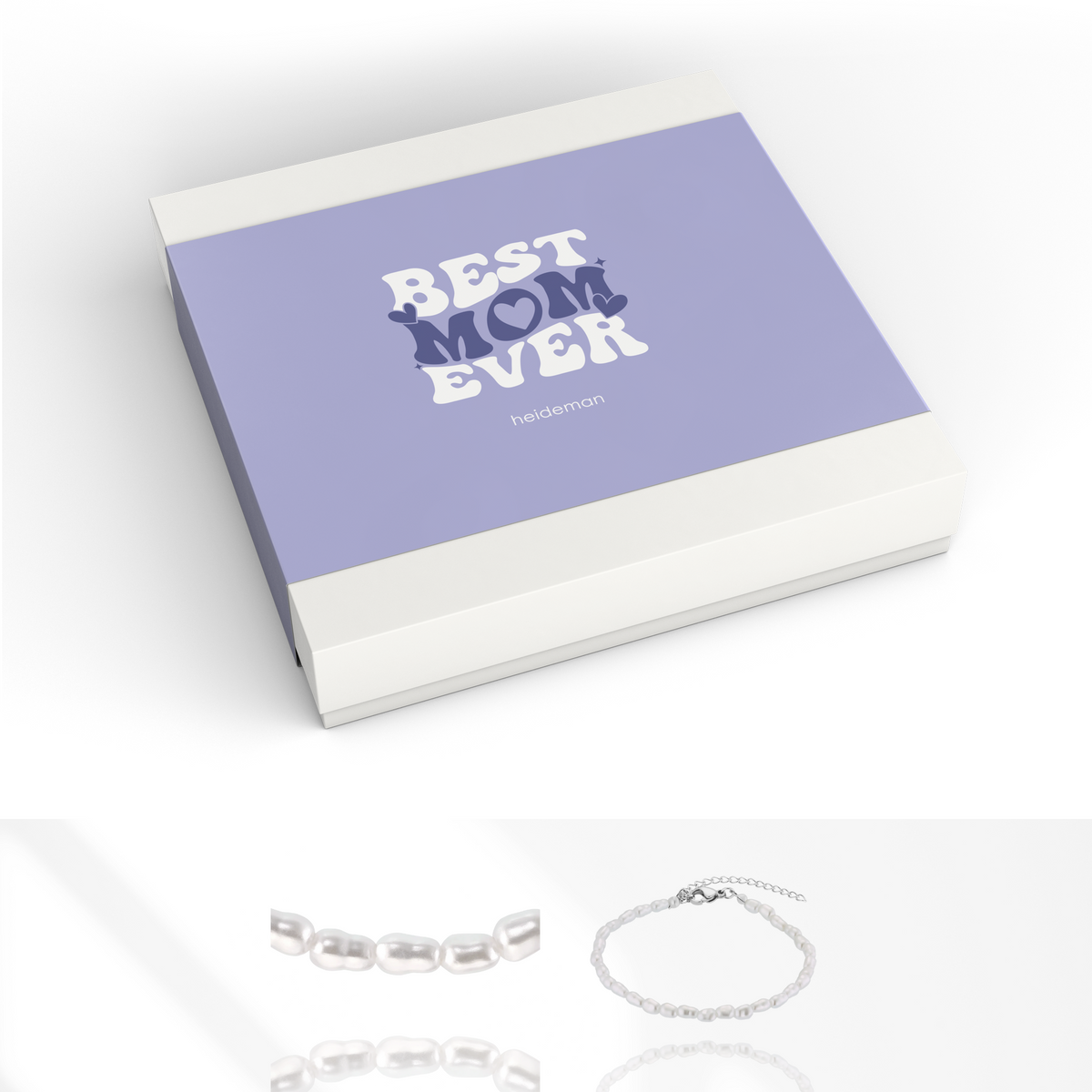 Geschenkbox BEST MOM Perle
