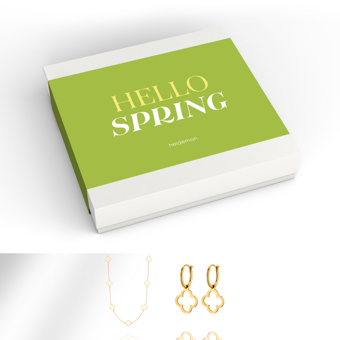 Geschenkbox Spring Kleeblatt