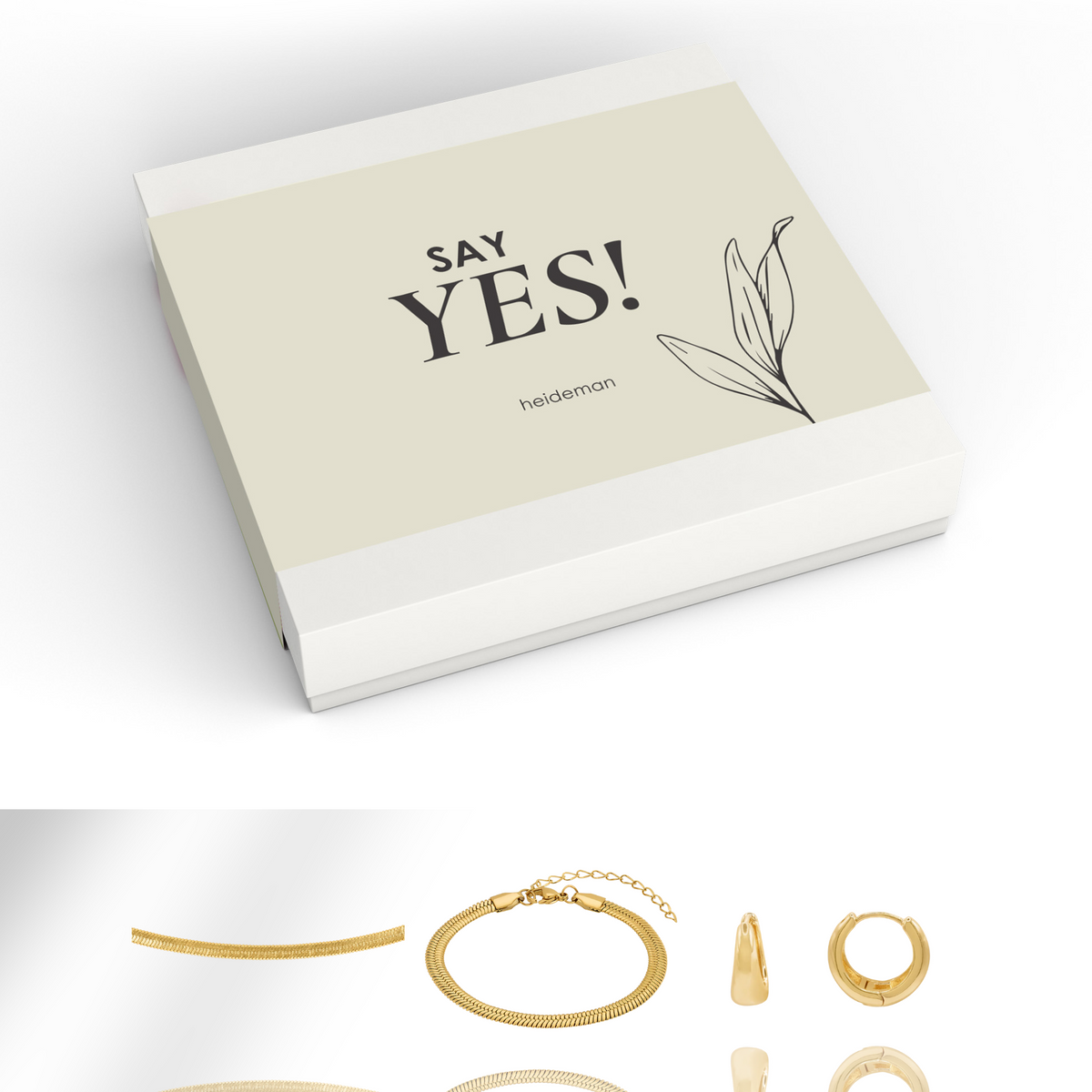 Geschenkbox Say Yes Basic