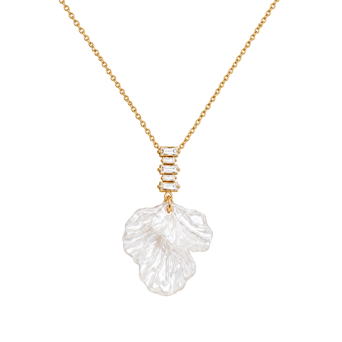 Halskette Damen Edelstahl Beryl in Gold - Produktbild