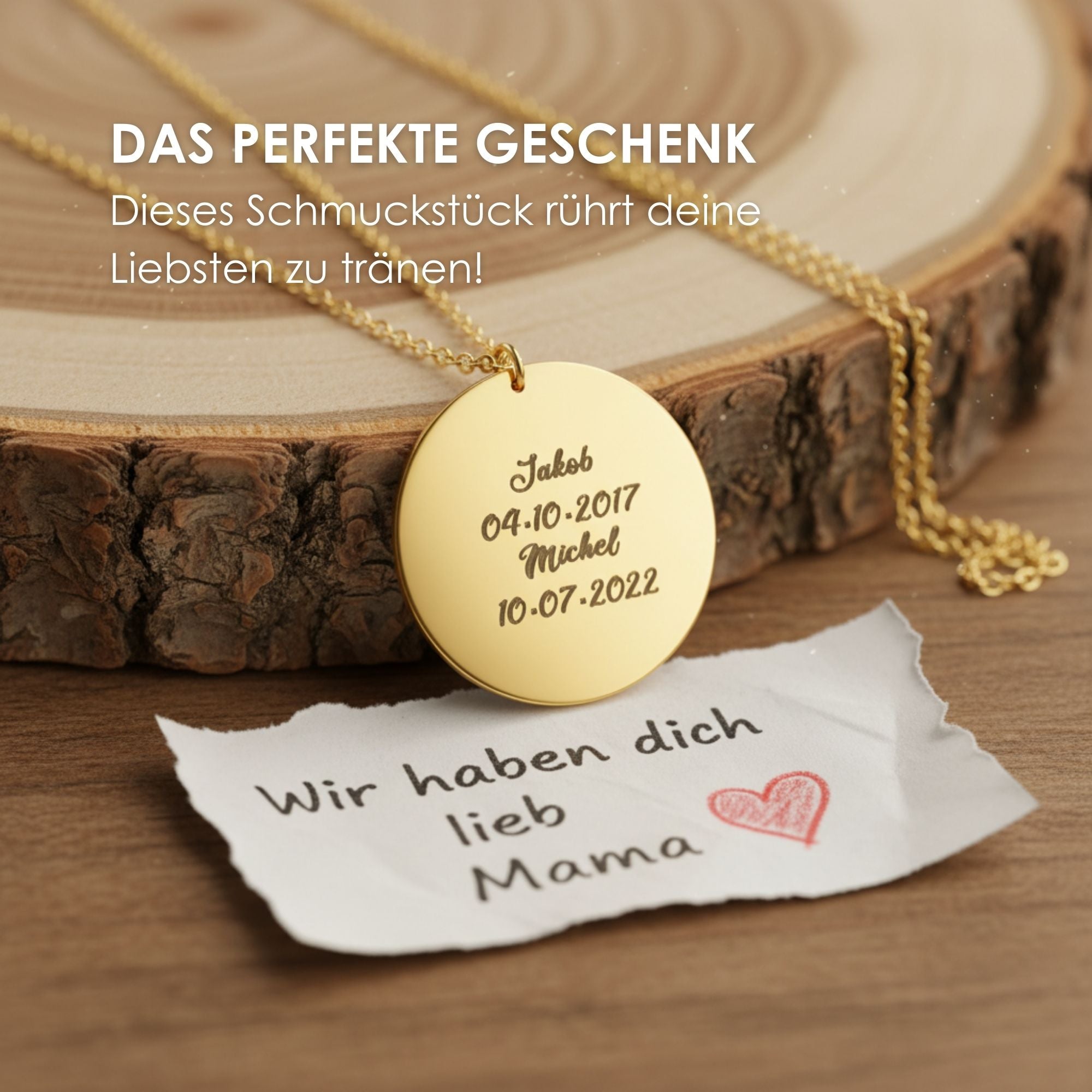 Hochwertig gefertigt – persönlich verewigt