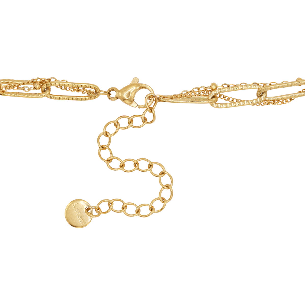 Halskette Damen Gold Duvius in der Heideman Geschenkbox
