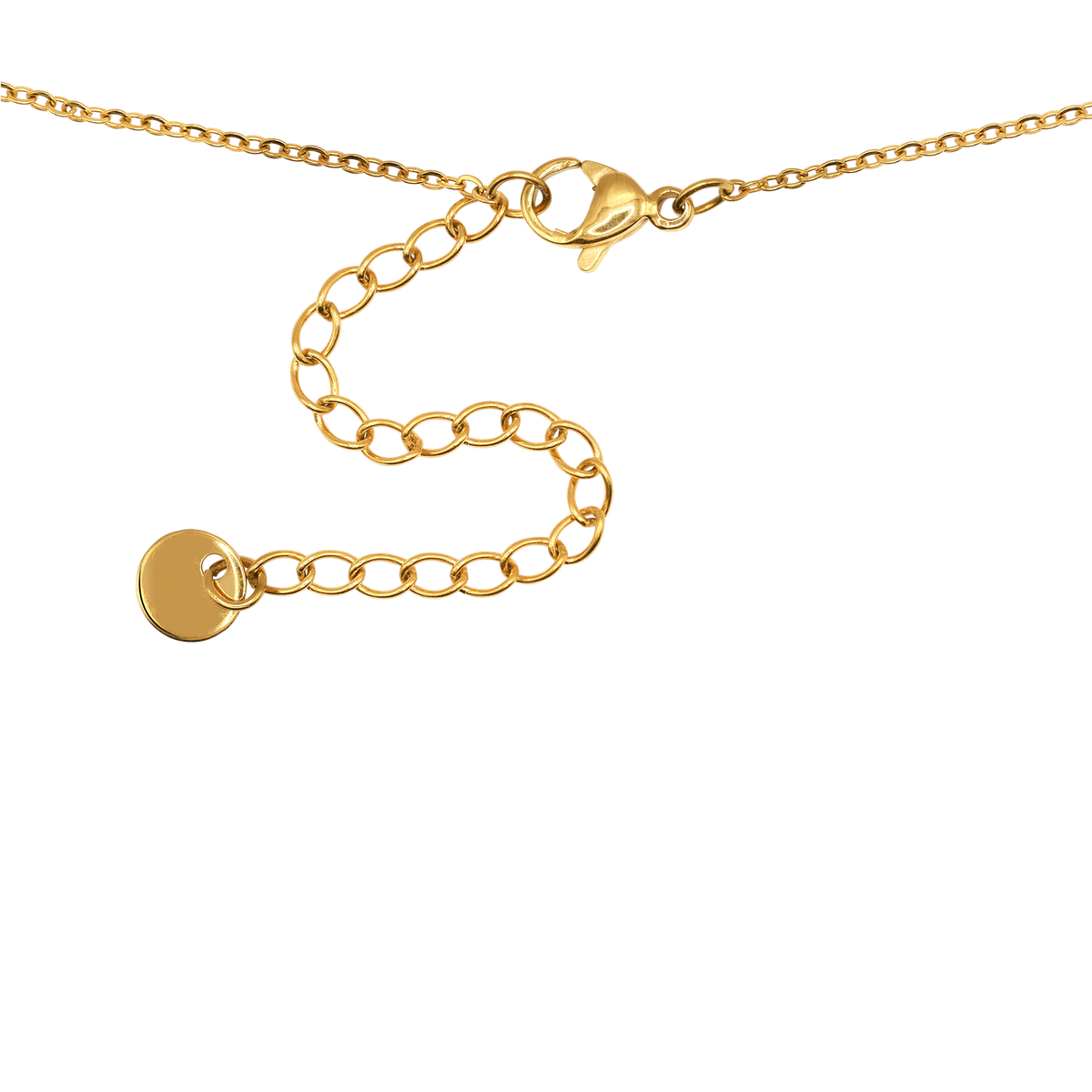 Goldene Damen Halskette Marisol maritim gestylt